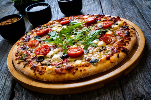 FODMAP-arme Vier-Jahreszeiten-Pizza